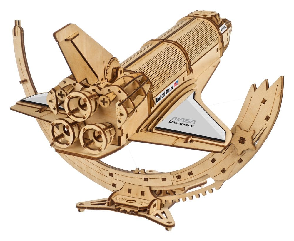 NASA maquette en bois Space Shuttle Discovery