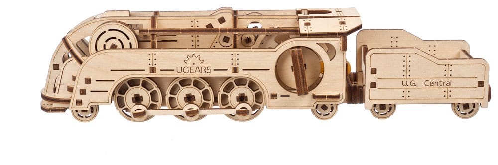 Ugears puzzle en bois 3D Mini-locomotive