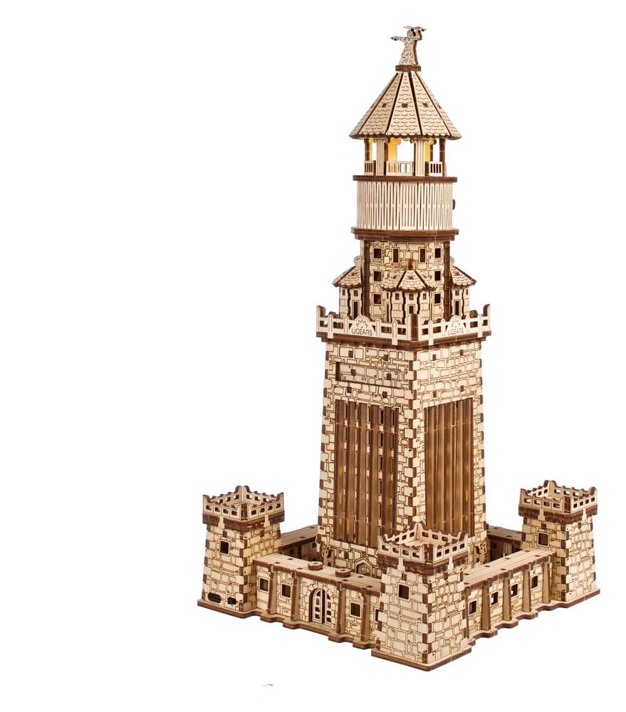 Ugears maquette en bois Phare d'Alexandrie