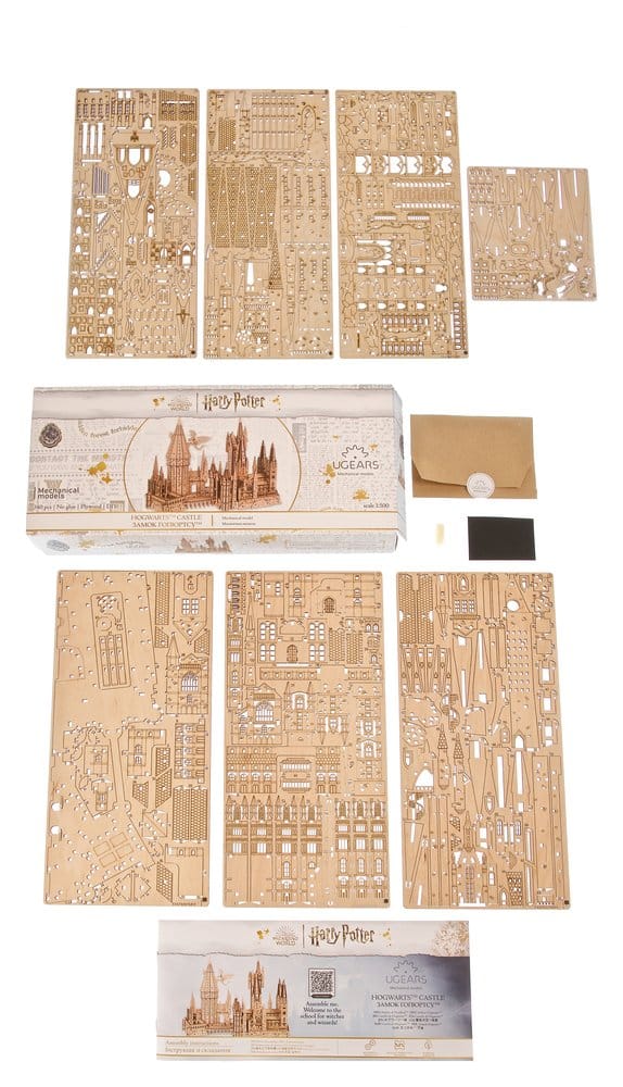 Harry Potter maquette en bois Château de Poudlard