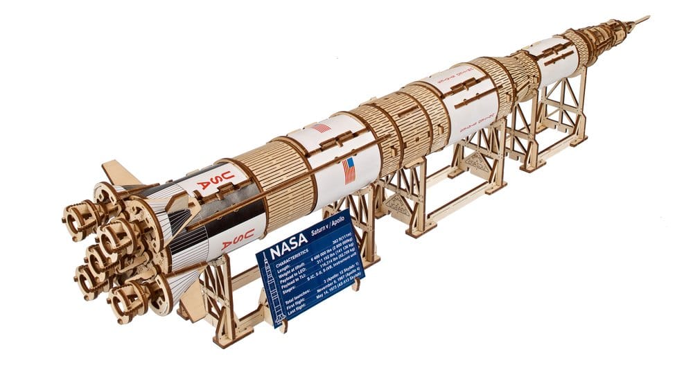NASA puzzle en bois 3D Saturn V