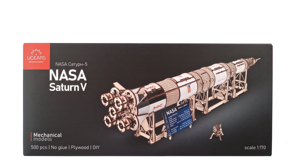 NASA puzzle en bois 3D Saturn V