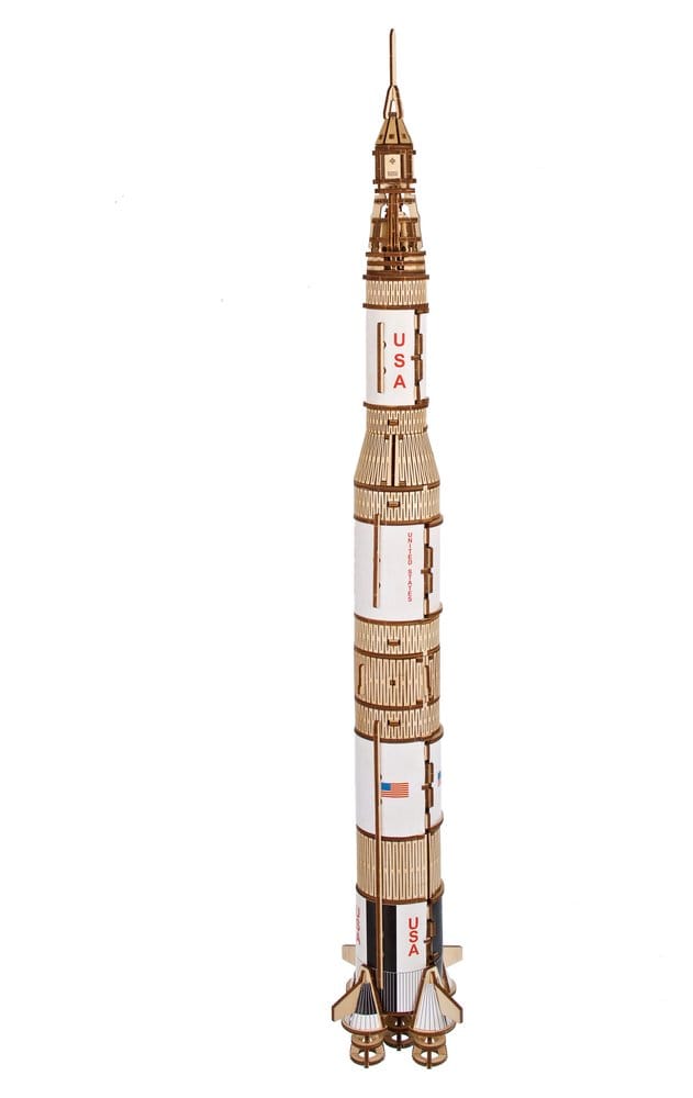 NASA puzzle en bois 3D Saturn V