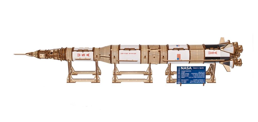 NASA puzzle en bois 3D Saturn V