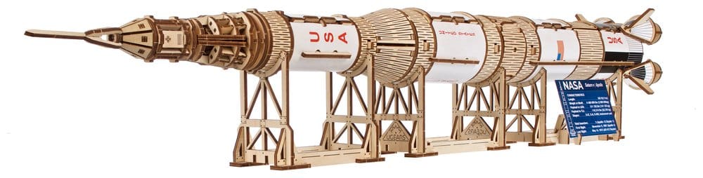 NASA puzzle en bois 3D Saturn V