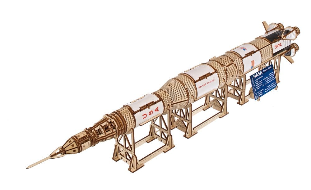 NASA puzzle en bois 3D Saturn V