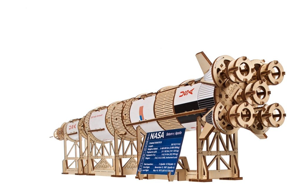 NASA puzzle en bois 3D Saturn V