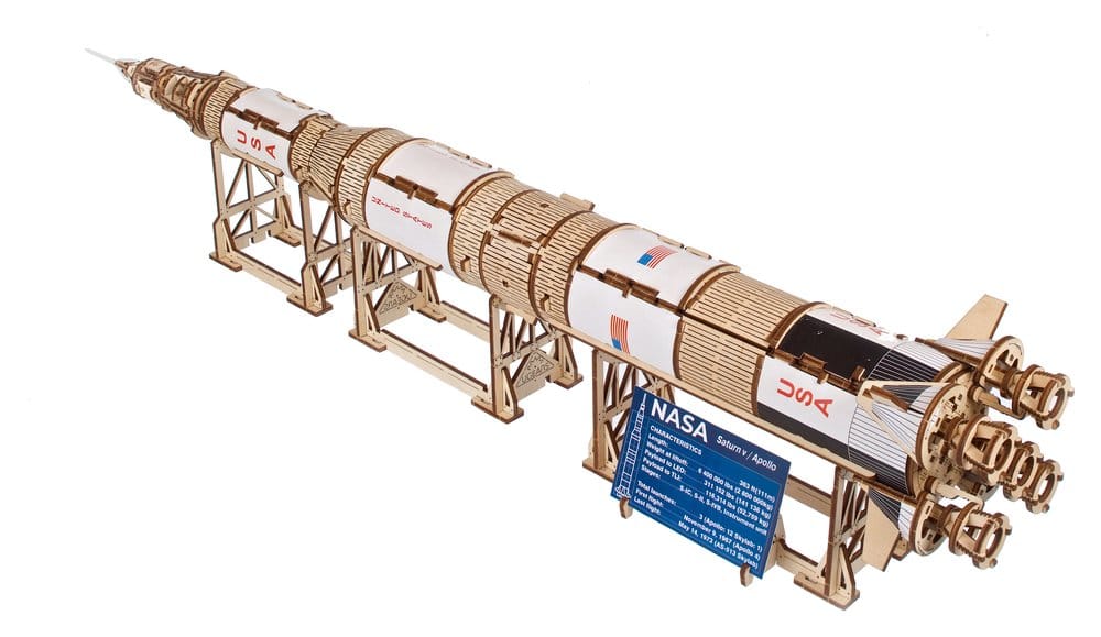 NASA puzzle en bois 3D Saturn V