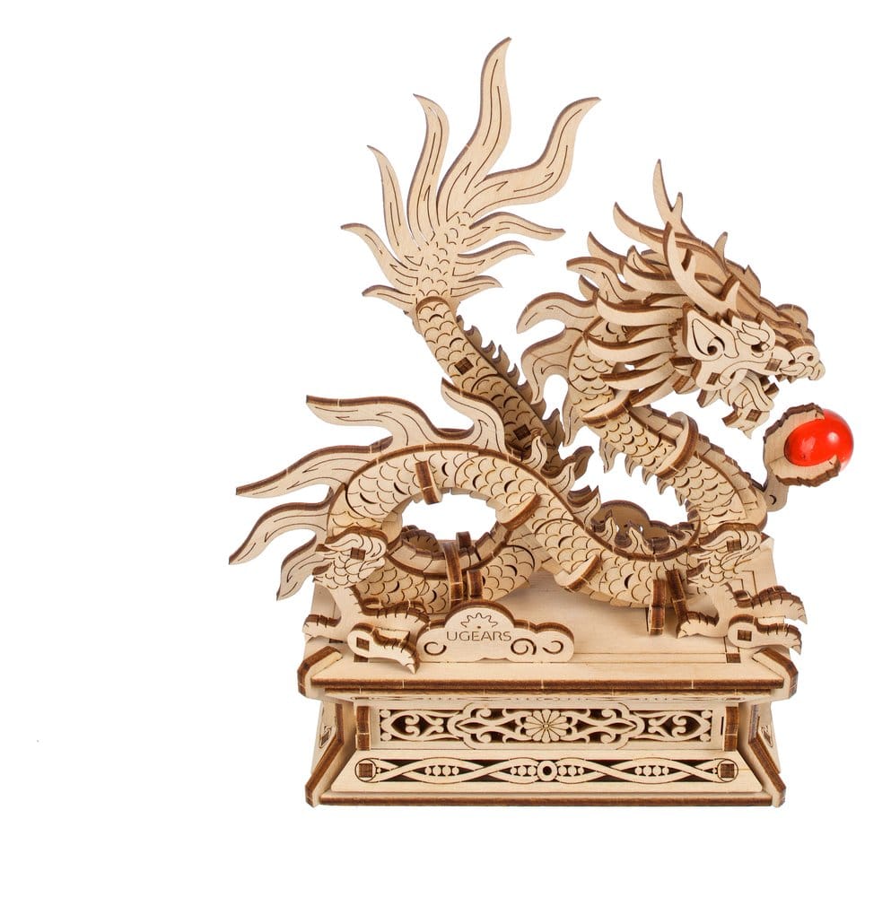 Ugears puzzle en bois 3D Dragon de bois