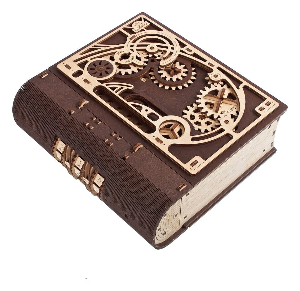 Ugears puzzle en bois 3D Livre des secrets