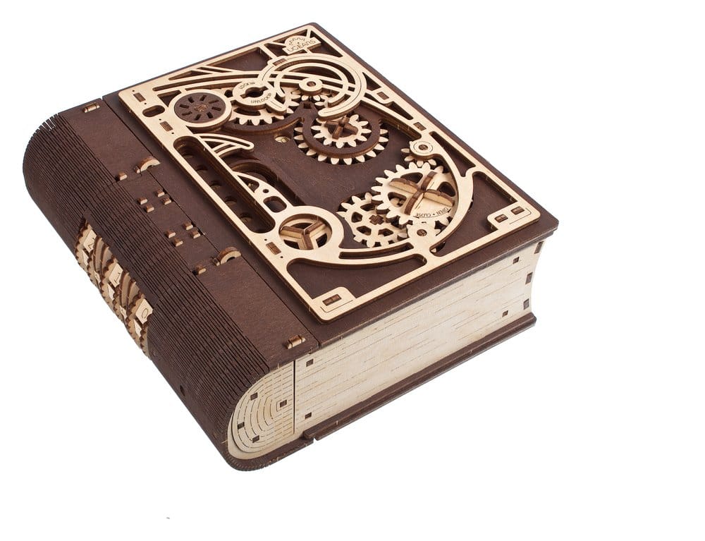 Ugears puzzle en bois 3D Livre des secrets