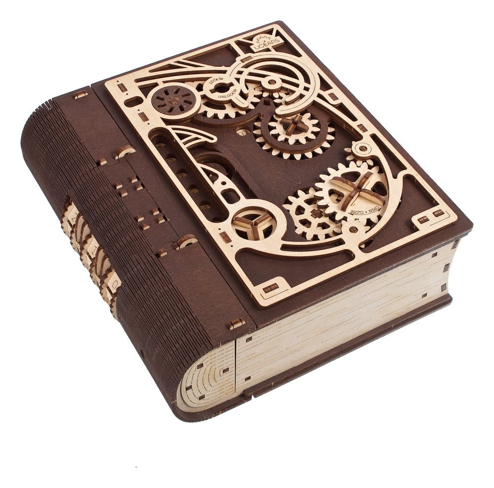 Ugears puzzle en bois 3D Livre des secrets
