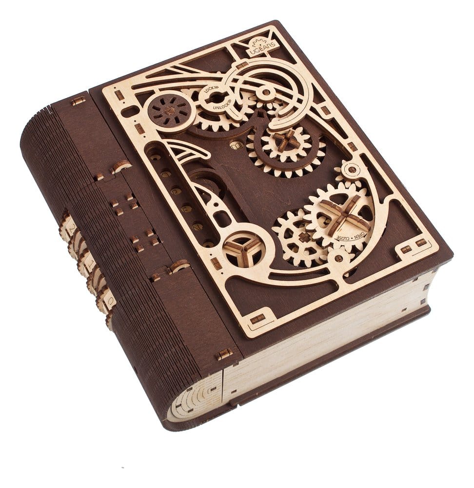 Ugears puzzle en bois 3D Livre des secrets