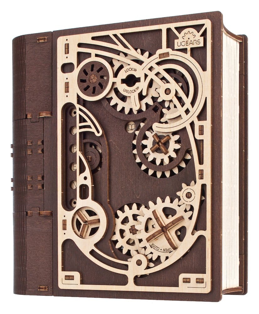 Ugears puzzle en bois 3D Livre des secrets