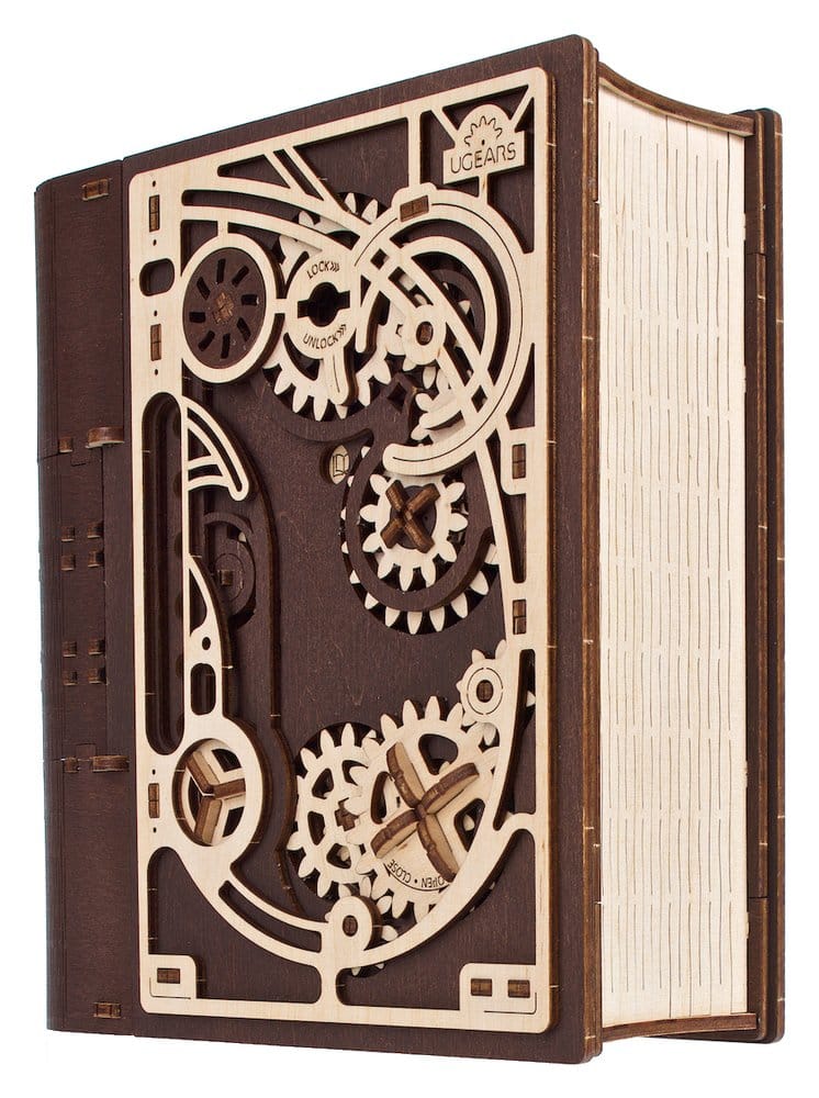 Ugears puzzle en bois 3D Livre des secrets