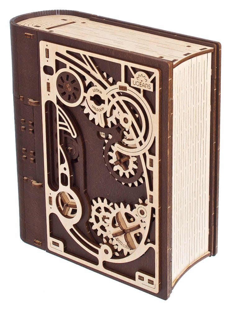 Ugears puzzle en bois 3D Livre des secrets
