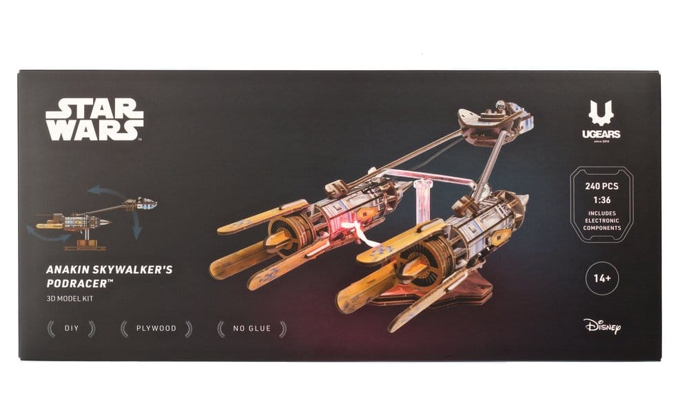 Star Wars puzzle en bois 3D Anakin Skywalker's Podracer
