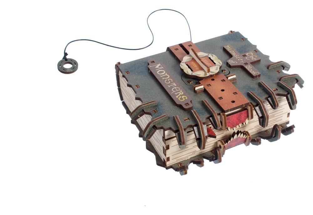 Harry Potter puzzle en bois 3D Le Monstrueux Livre des Monstres