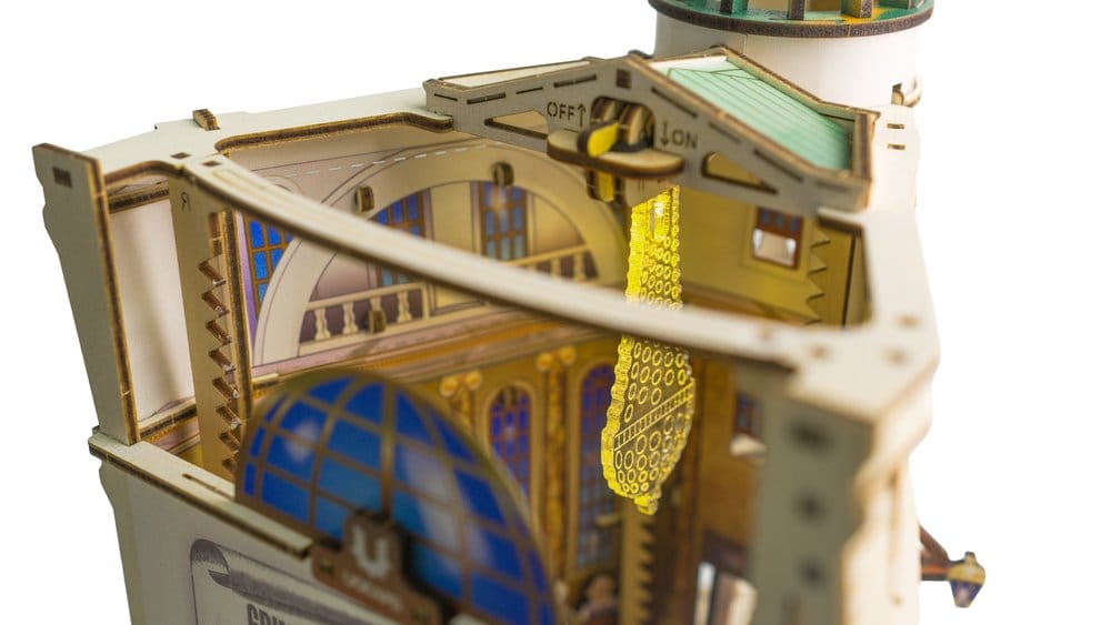 Harry Potter puzzle en bois 3D Piste à billes Banque Gringotts
