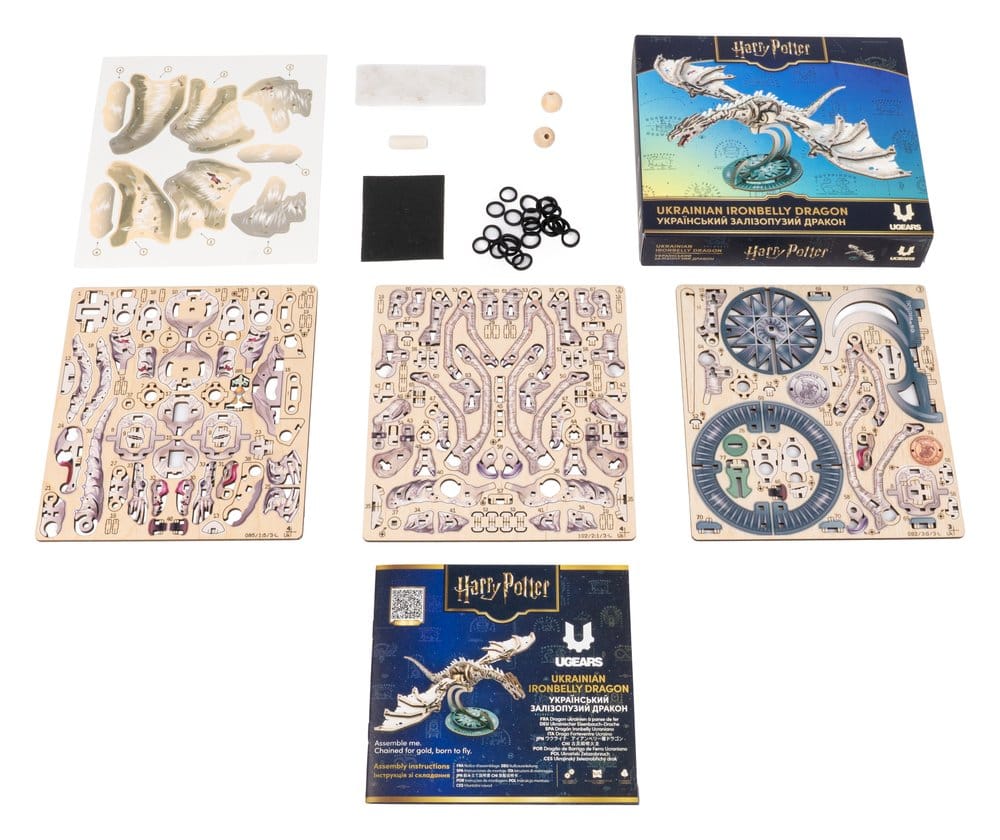 Harry Potter puzzle en bois 3D Dragon ukrainien à panse de fer