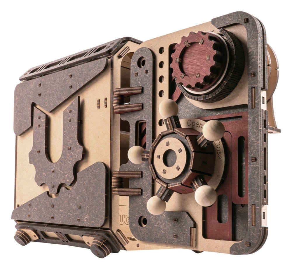 Ugears maquette en bois 3D Safe Too 17 cm