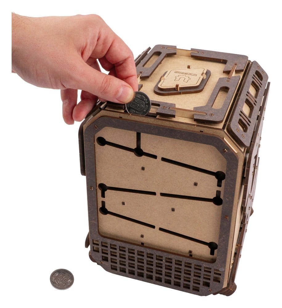 Ugears maquette en bois 3D Safe Too 17 cm
