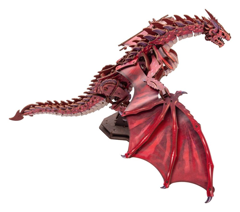 Ugears maquette en bois 3D Firestorm Dragon 43 cm