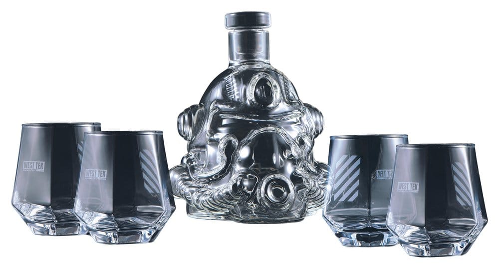 Fallout carafe avec 4 verres T-51