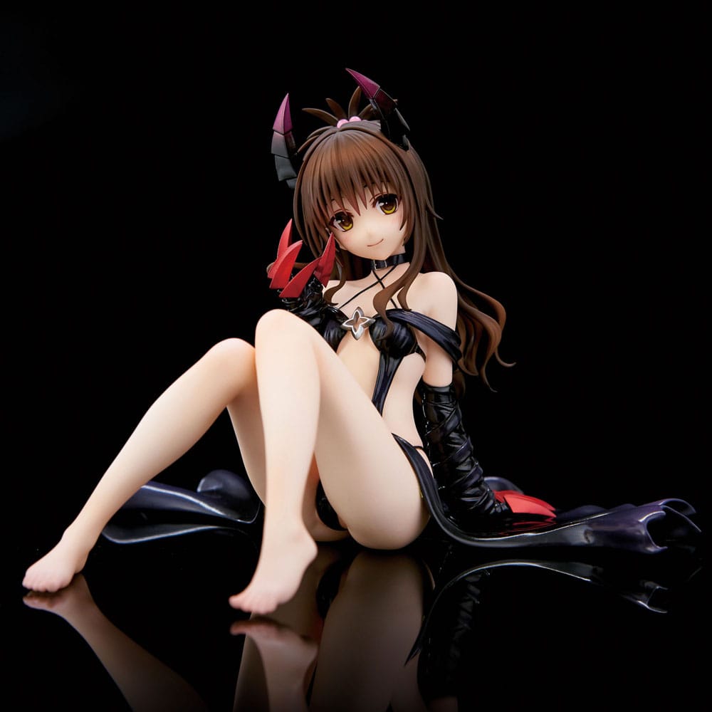 To Love-Ru Darkness statuette PVC 1/6 Yuuki Mikan Darkness Ver. Renewal Package Edition 15 cm