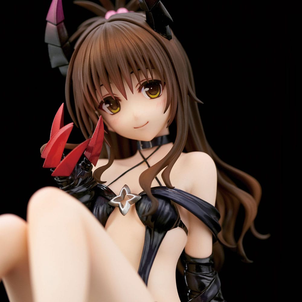 To Love-Ru Darkness statuette PVC 1/6 Yuuki Mikan Darkness Ver. Renewal Package Edition 15 cm