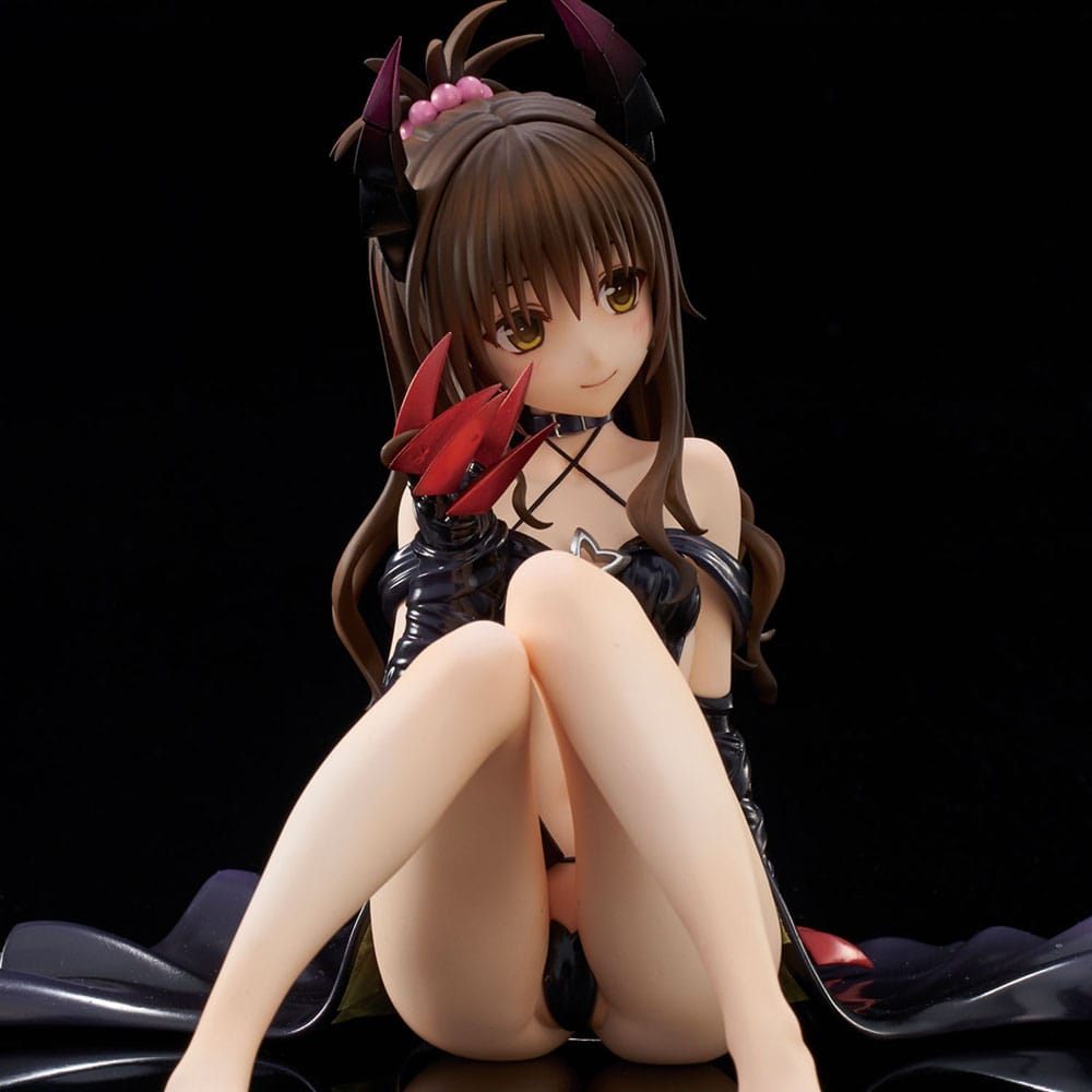 To Love-Ru Darkness statuette PVC 1/6 Yuuki Mikan Darkness Ver. Renewal Package Edition 15 cm