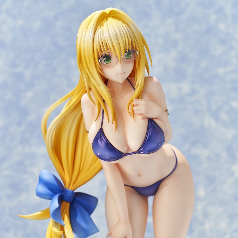 To LOVE-Ru Darkness figurine PVC 1/4 Swimsuit Series Tearju Lunatique Reissue 36 cm