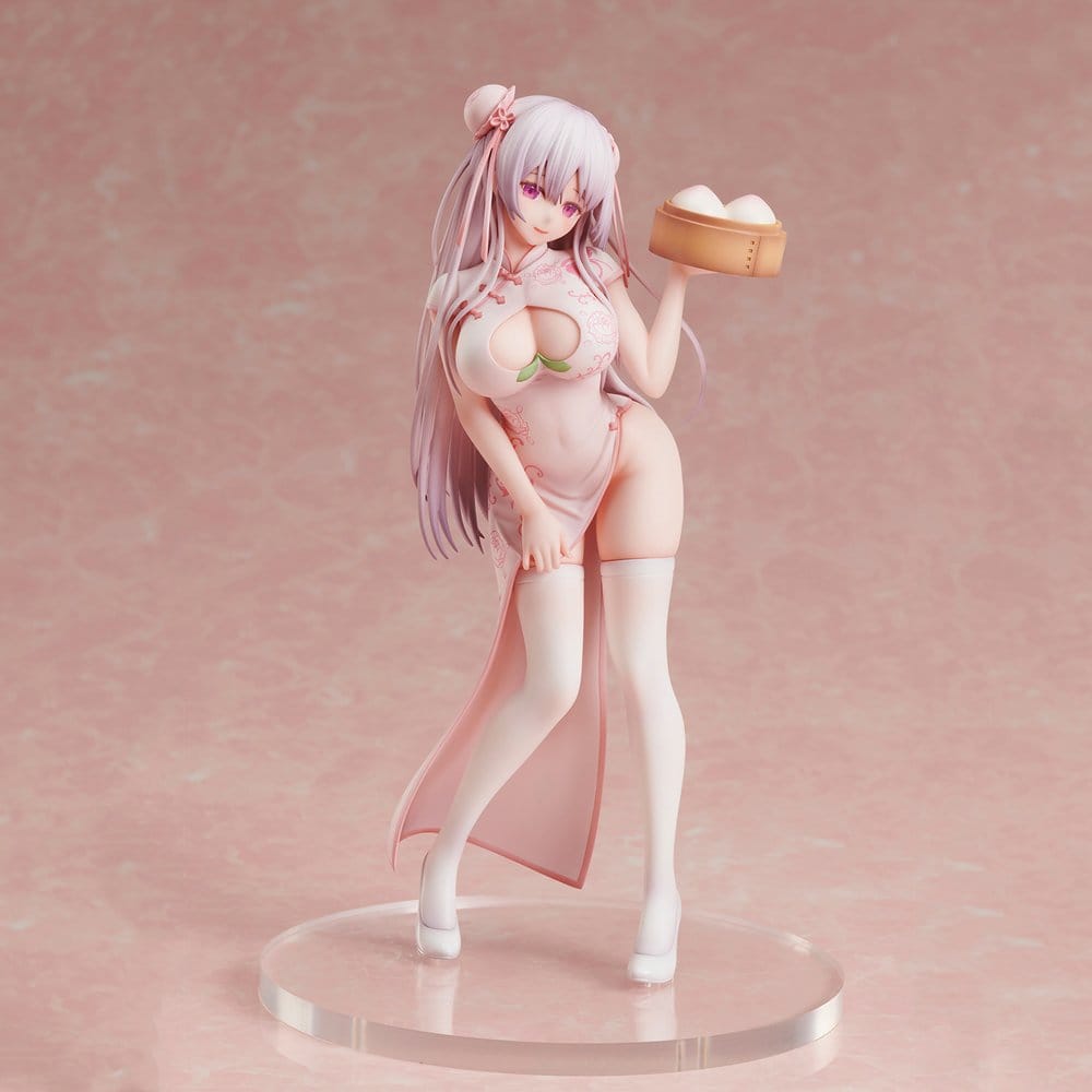 Original Character figurine PVC Momoman-chan Illustration by Miko 24 cm