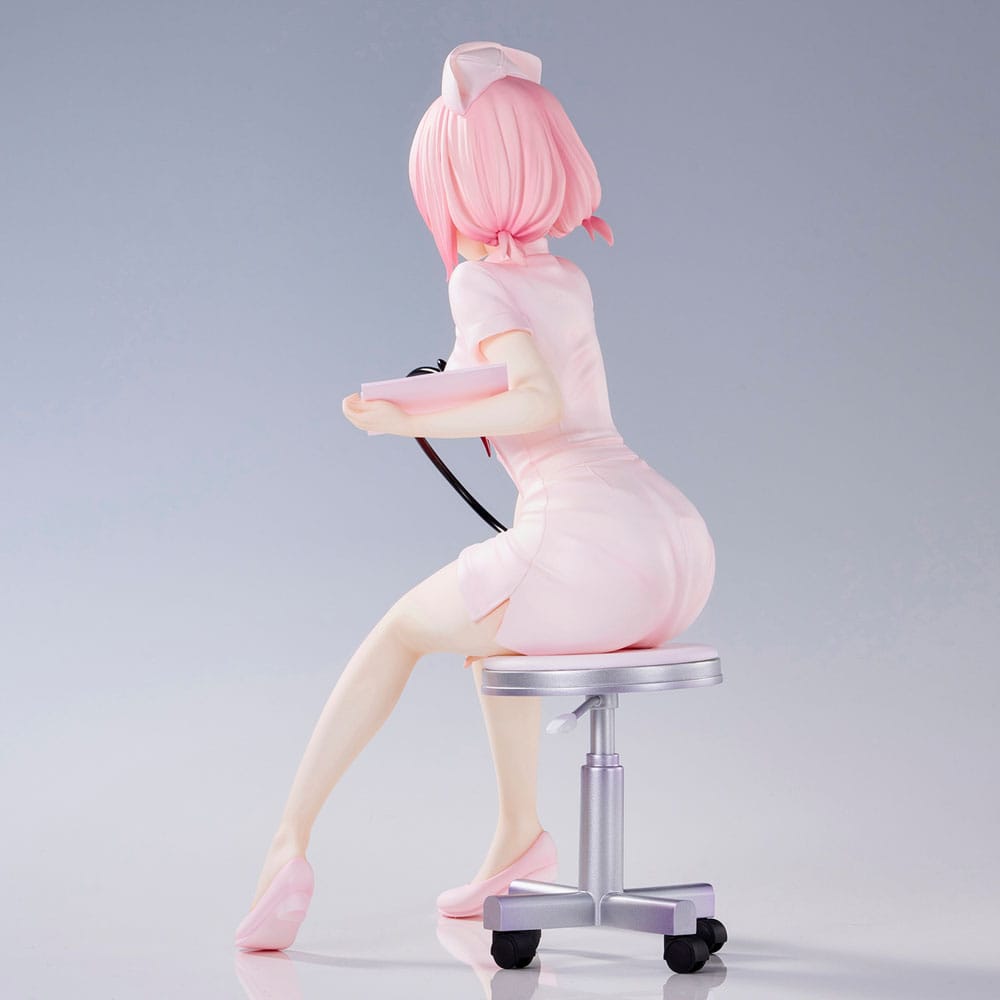 To Love-Ru Darkness statuette PVC Momo Belia Deviluke Nurse Cos 22 cm