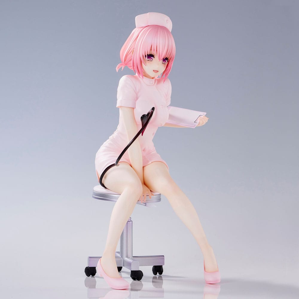 To Love-Ru Darkness statuette PVC Momo Belia Deviluke Nurse Cos 22 cm