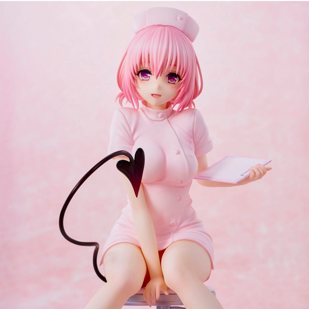 To Love-Ru Darkness statuette PVC Momo Belia Deviluke Nurse Cos 22 cm
