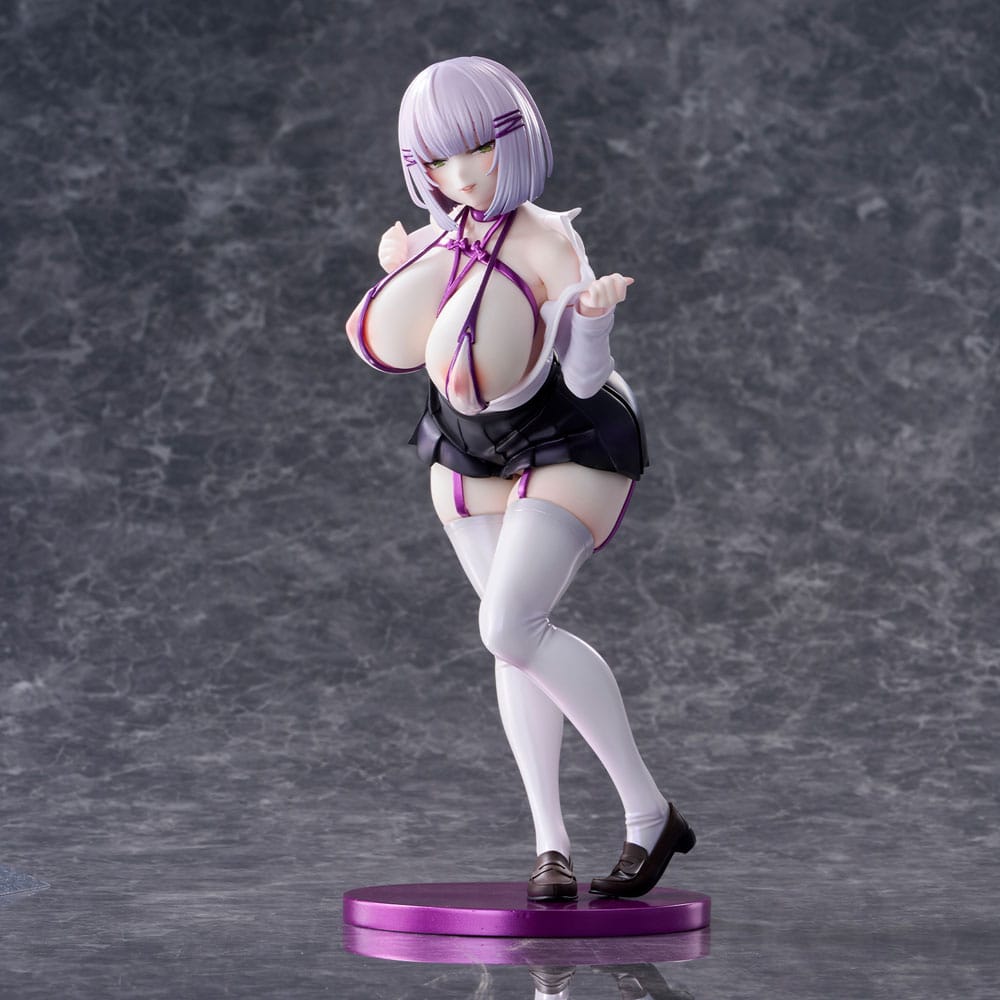 Original Character statuette PVC Silver-haired girl Illustration by Mitsudoue 25 cm