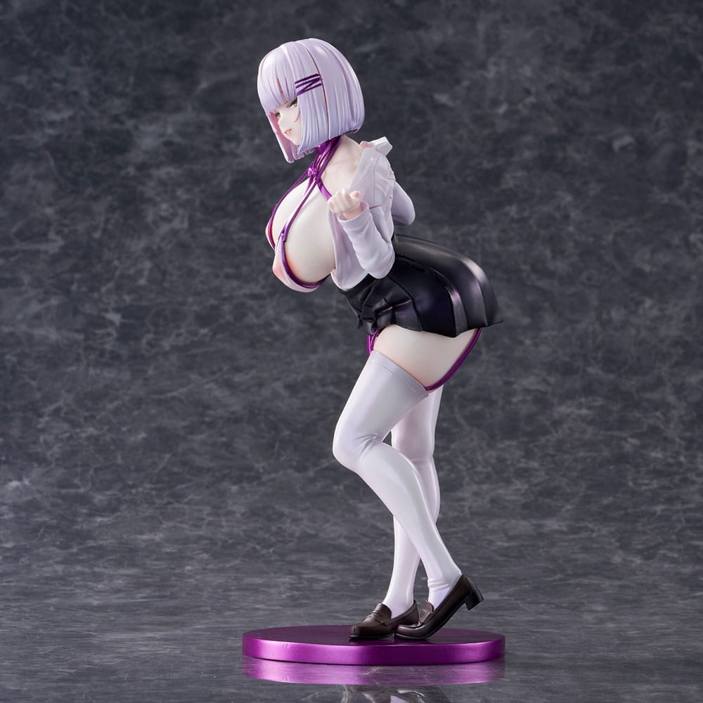 Original Character statuette PVC Silver-haired girl Illustration by Mitsudoue 25 cm