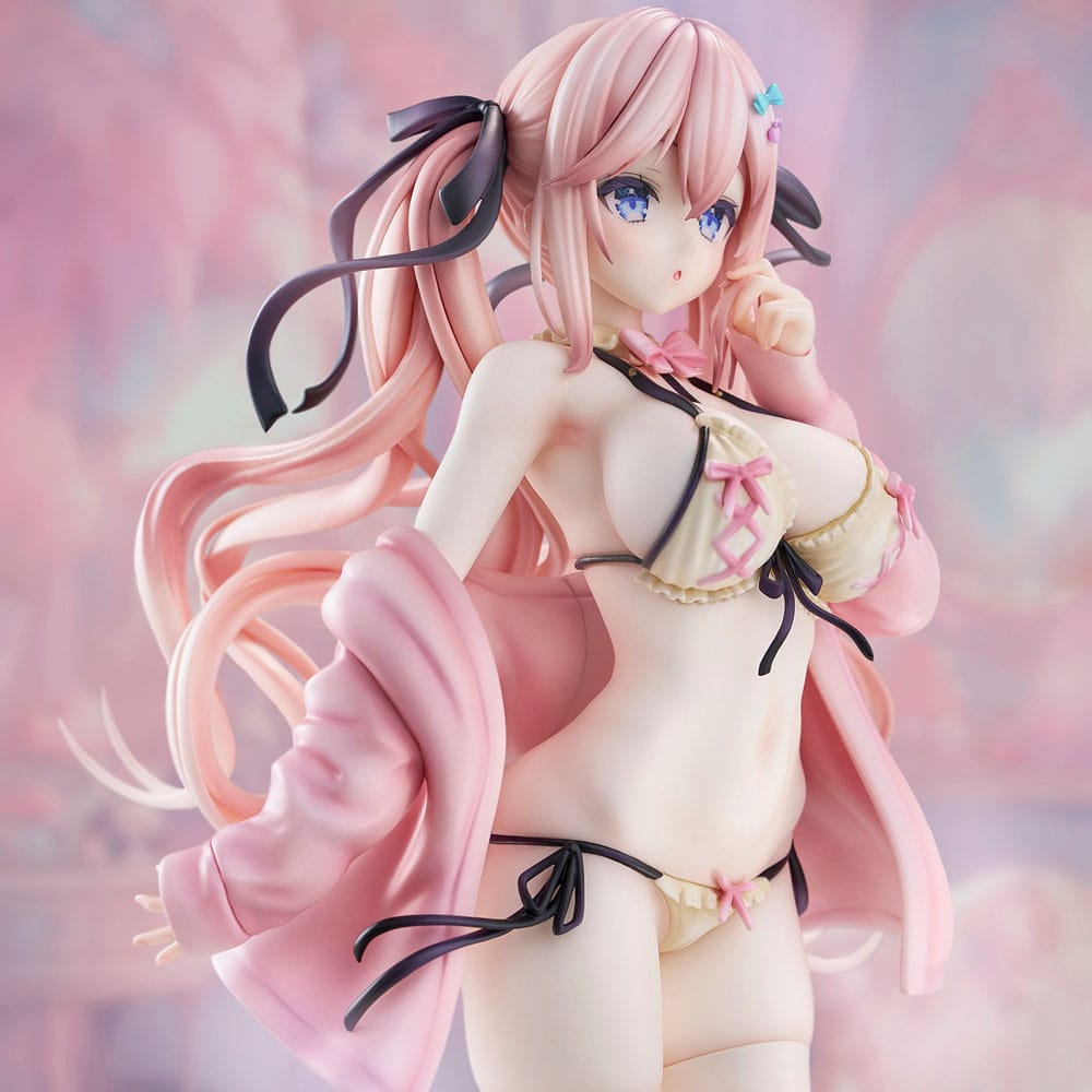 Original Character statuette PVC 1/6 Riko Rihara Little Devil Swimsuit Ver. Illustration by Sayu Ayuma 26 cm