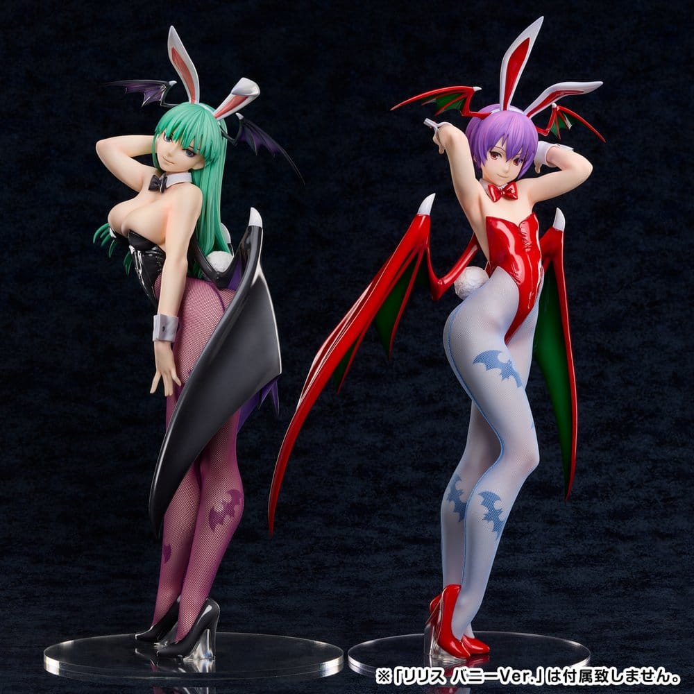 Darkstalkers B-style Vampire Series figurine PVC 1/4 Morrigan Bunny Ver. 44 cm