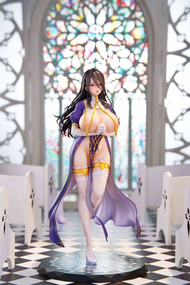 Original Character statuette PVC 1/6 The Nun Prayer Petrone Illustration by Ogre 29 cm