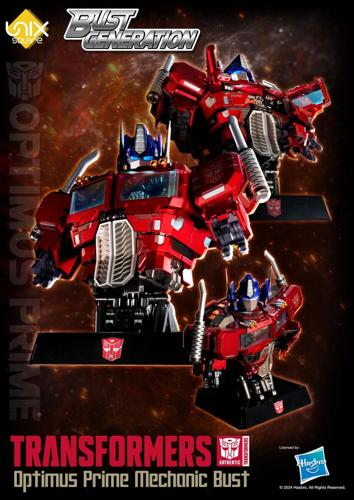Transformers Bust Generation figurine Optimus Prime Mechanic Bust 16 cm