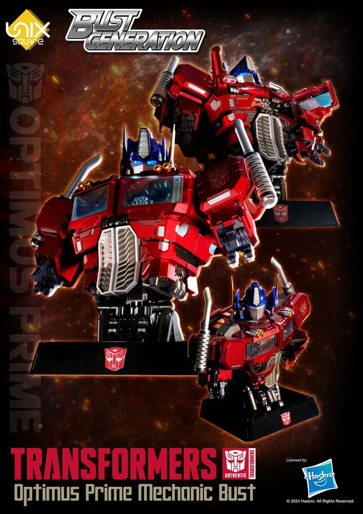 Transformers Bust Generation figurine Optimus Prime Mechanic Bust 16 cm
