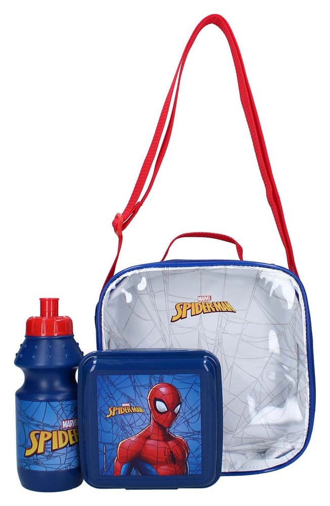 Spider-Man sac en toile lunch Set Squeeze the day 12 cm