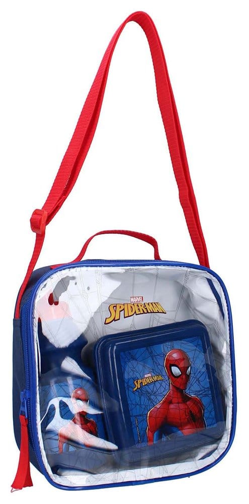 Spider-Man sac en toile lunch Set Squeeze the day 12 cm