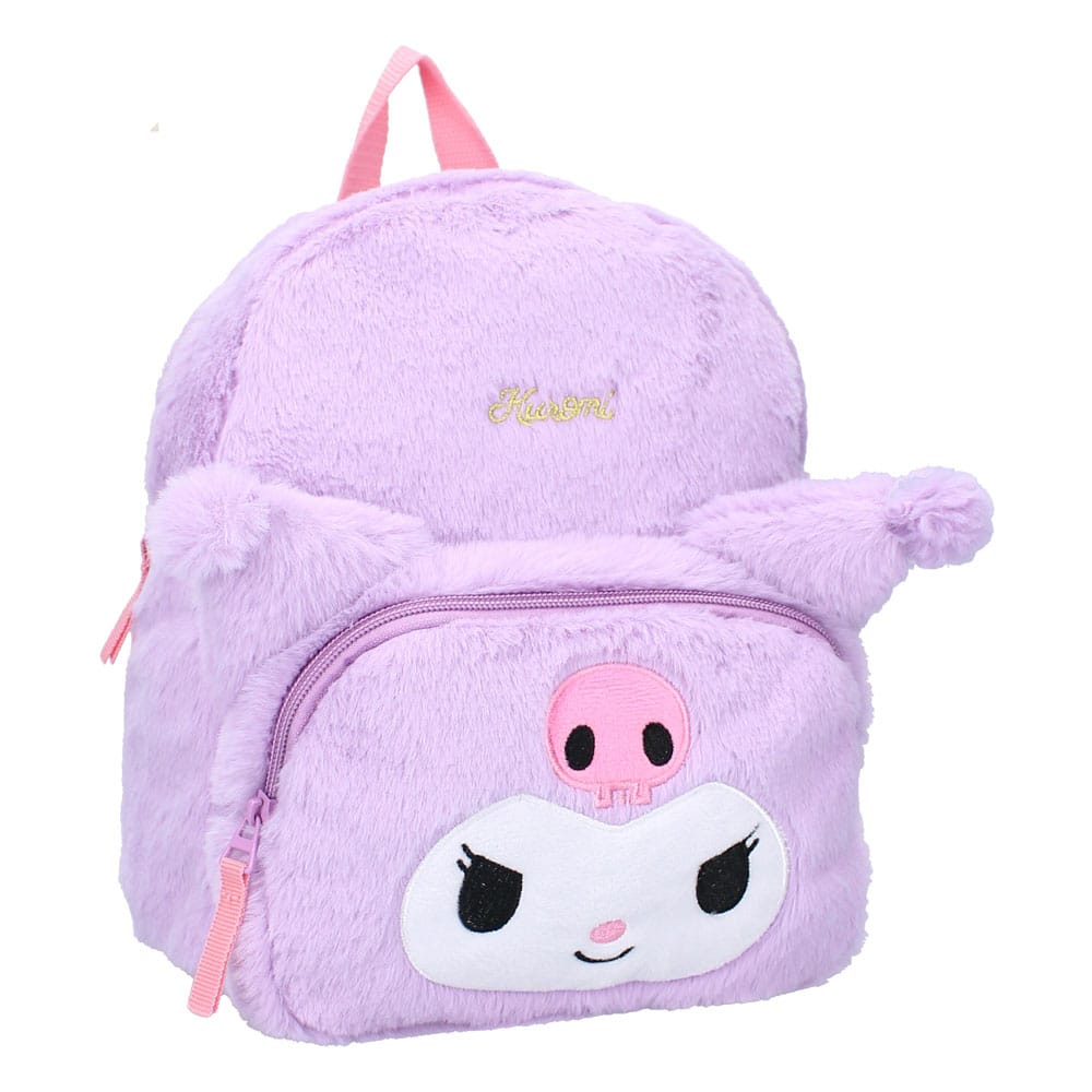 Sanrio sac à dos Kuromil Fluffy Festival Purple 26 cm