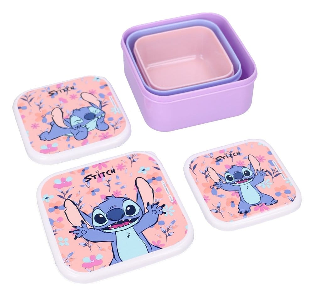 Lilo et Stitch Boîte à Goûter Set Fresh Bites 12 cm