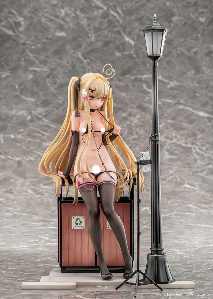 Original Character statuette PVC 1/6 Gyakuryuu Chakai Asaba Tokisaki Illustration By Taketori Zaiku 25 cm