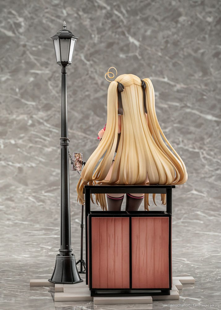 Original Character statuette PVC 1/6 Gyakuryuu Chakai Asaba Tokisaki Illustration By Taketori Zaiku 25 cm