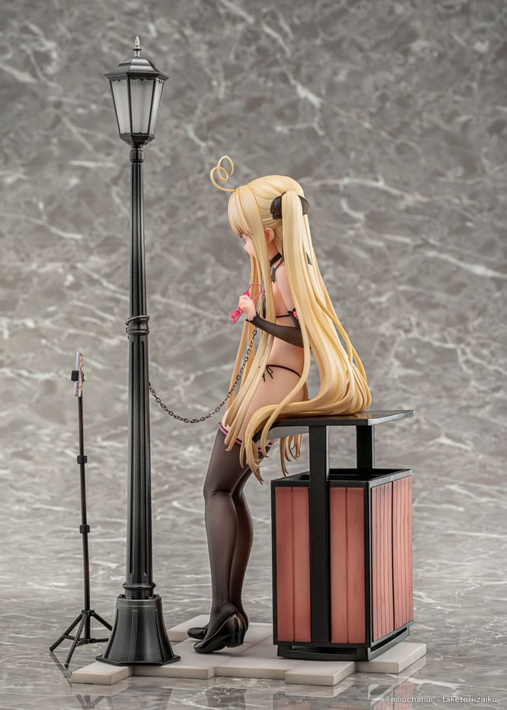 Original Character statuette PVC 1/6 Gyakuryuu Chakai Asaba Tokisaki Illustration By Taketori Zaiku 25 cm